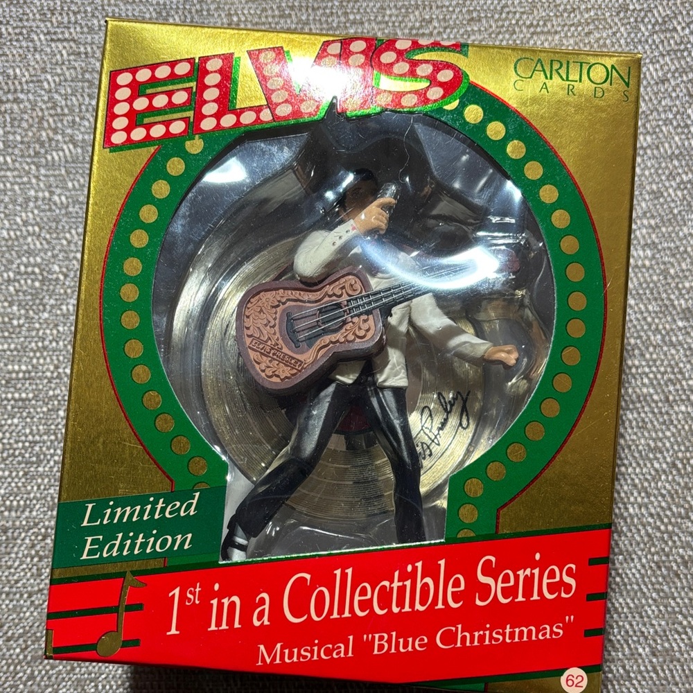 CARLTON CARDS ~ ELVIS Collectible Ltd Ed 🎶